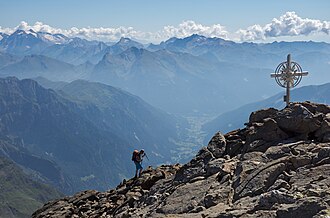 Die letzten Meter zum Gipfel