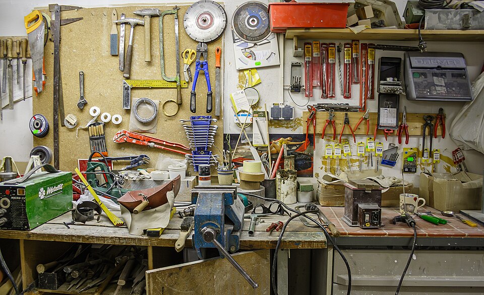 Workshop in the former Carstens Keramik Rheinsberg GmbH manufactory